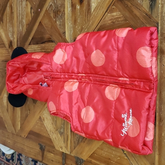 DISNEY Minnie Mouse Red Vest - Picture 1 of 3